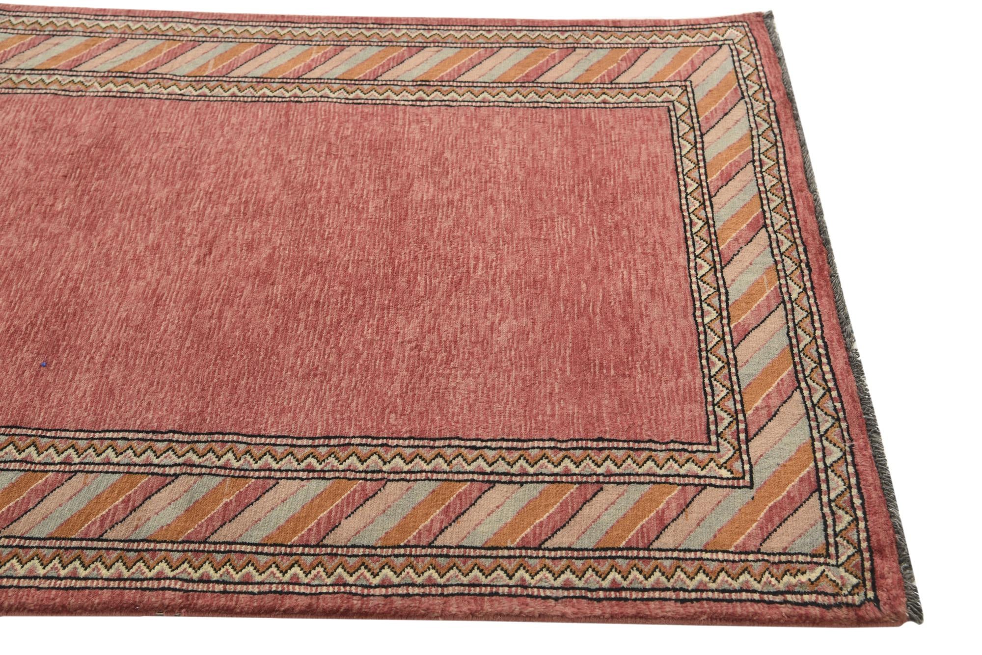 3' 2 x 5' 6 Hand Knotted Ziegler Oriental Wool Rug
