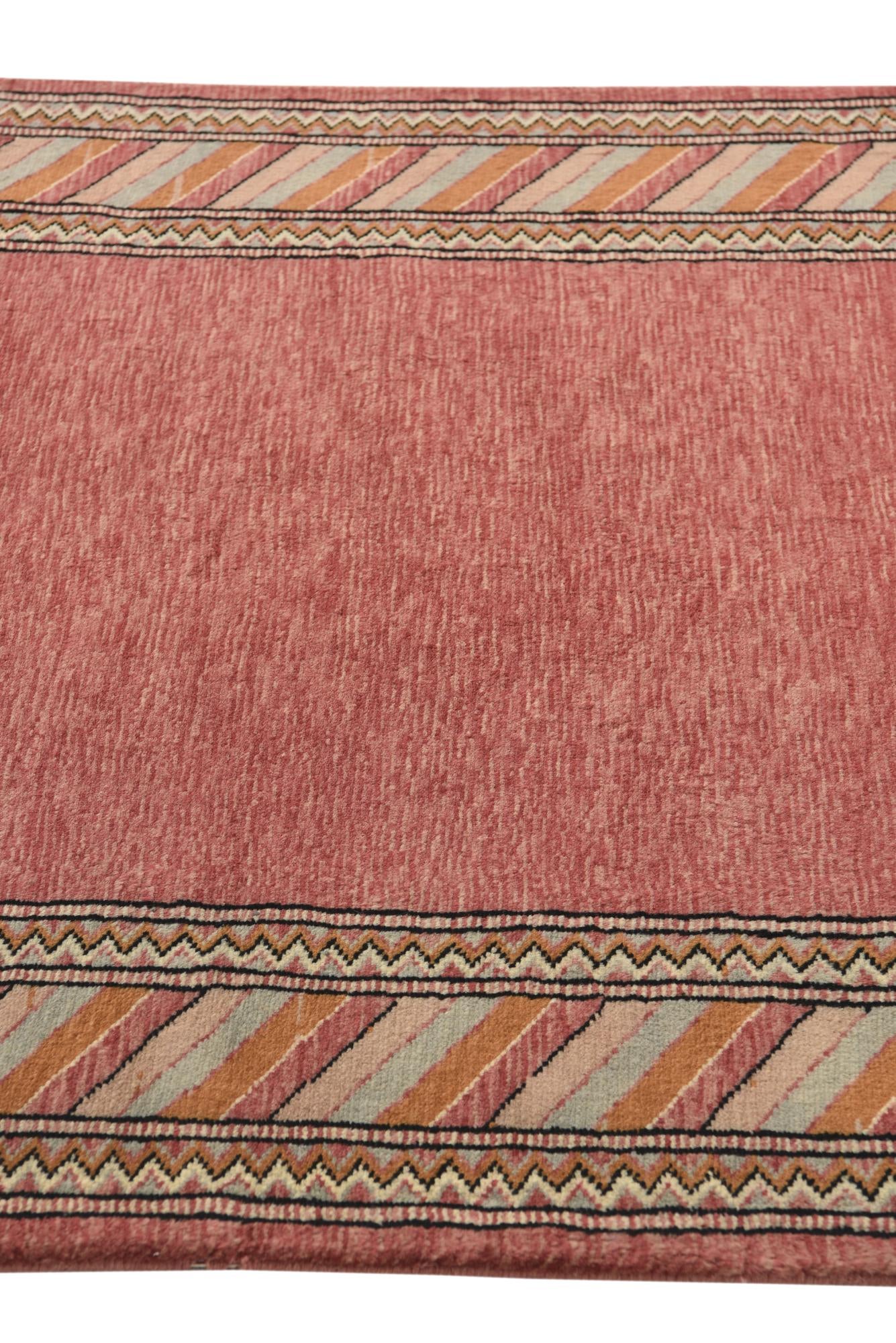 3' 2 x 5' 6 Hand Knotted Ziegler Oriental Wool Rug