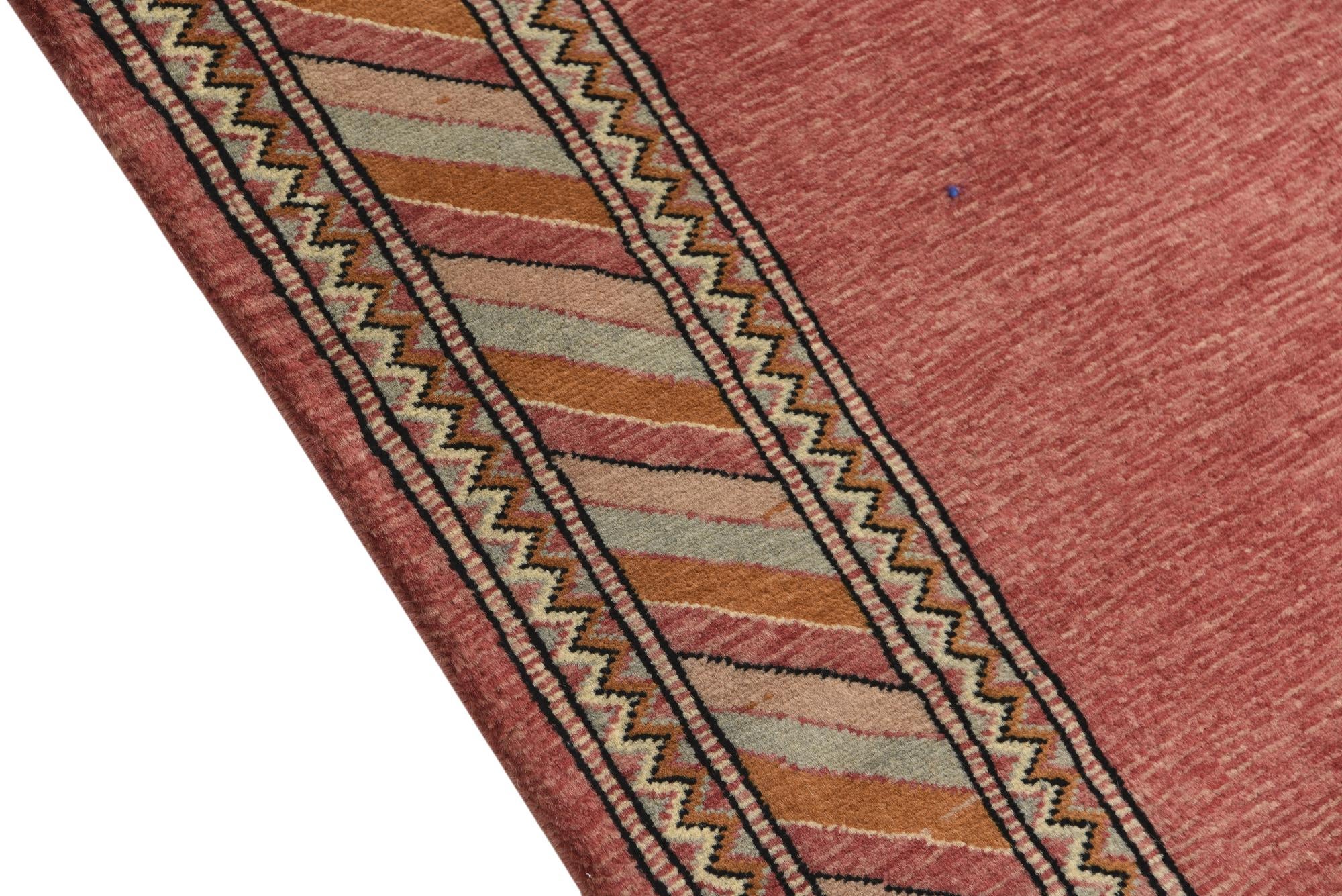 3' 2 x 5' 6 Hand Knotted Ziegler Oriental Wool Rug