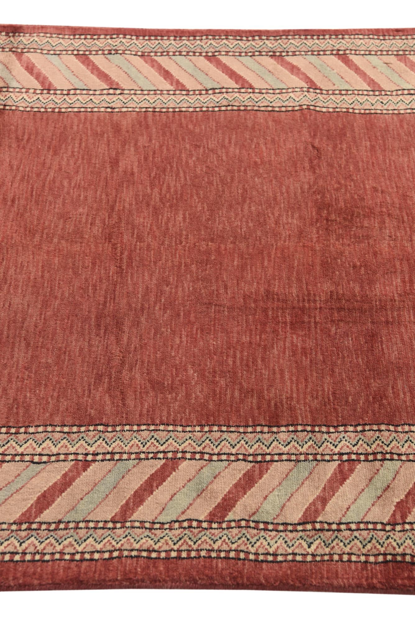 3' 1 x 5' 5 Hand Knotted Ziegler Oriental Wool Rug