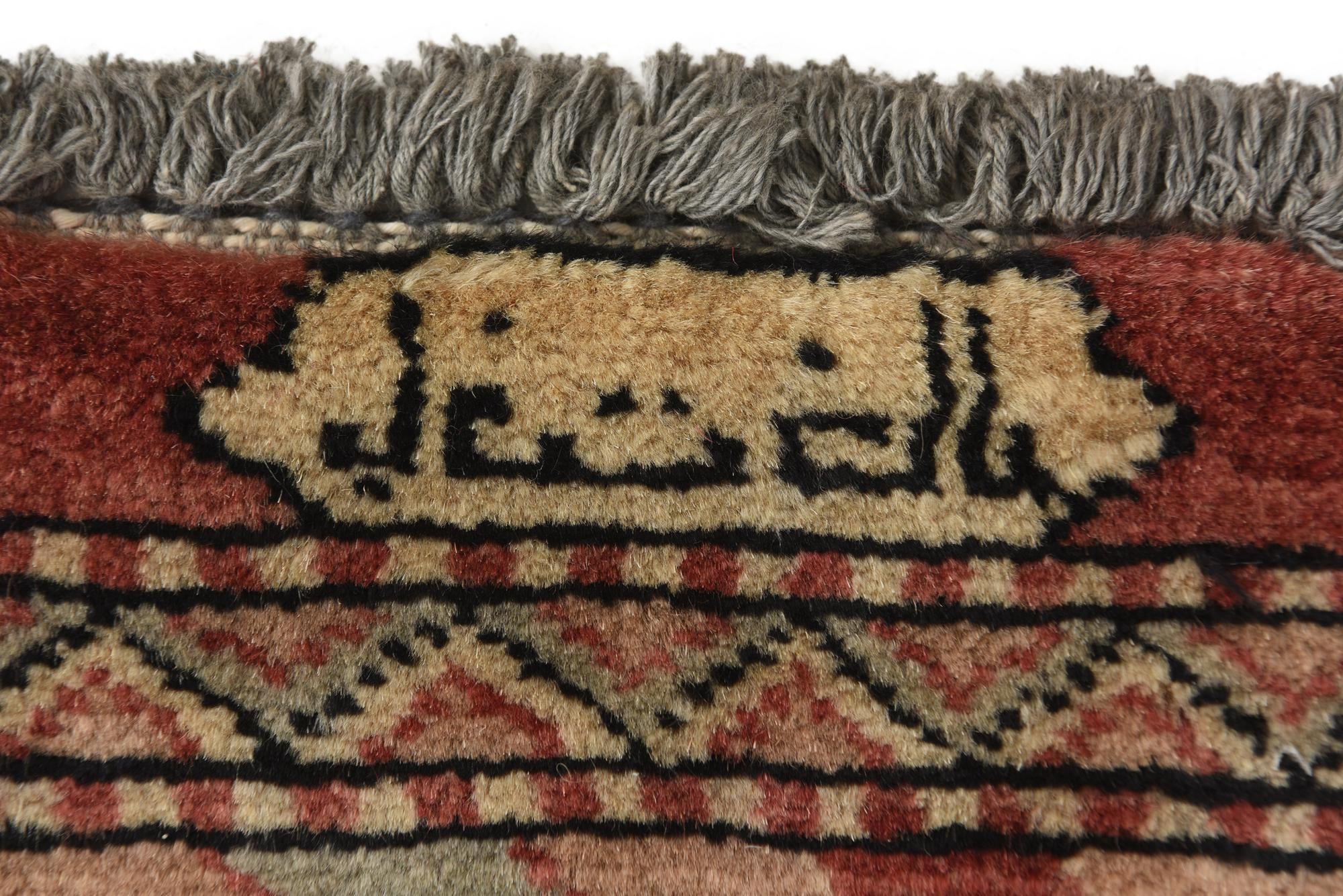 3' 1 x 5' 5 Hand Knotted Ziegler Oriental Wool Rug