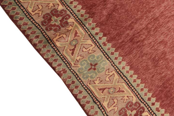 4' 4 x 5' 9 Hand Knotted Ziegler Oriental Wool Rug