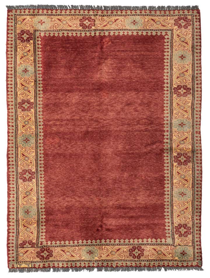 4' 4 x 5' 9 Hand Knotted Ziegler Oriental Wool Rug