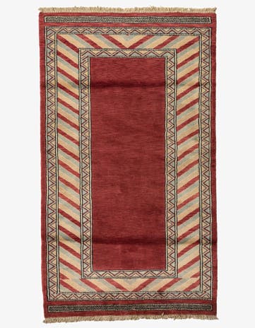 3' 1 x 5' 4 Hand Knotted Ziegler Oriental Wool Rug