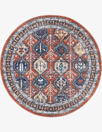 5' 3 x 5' 3 Aramis Round Rug