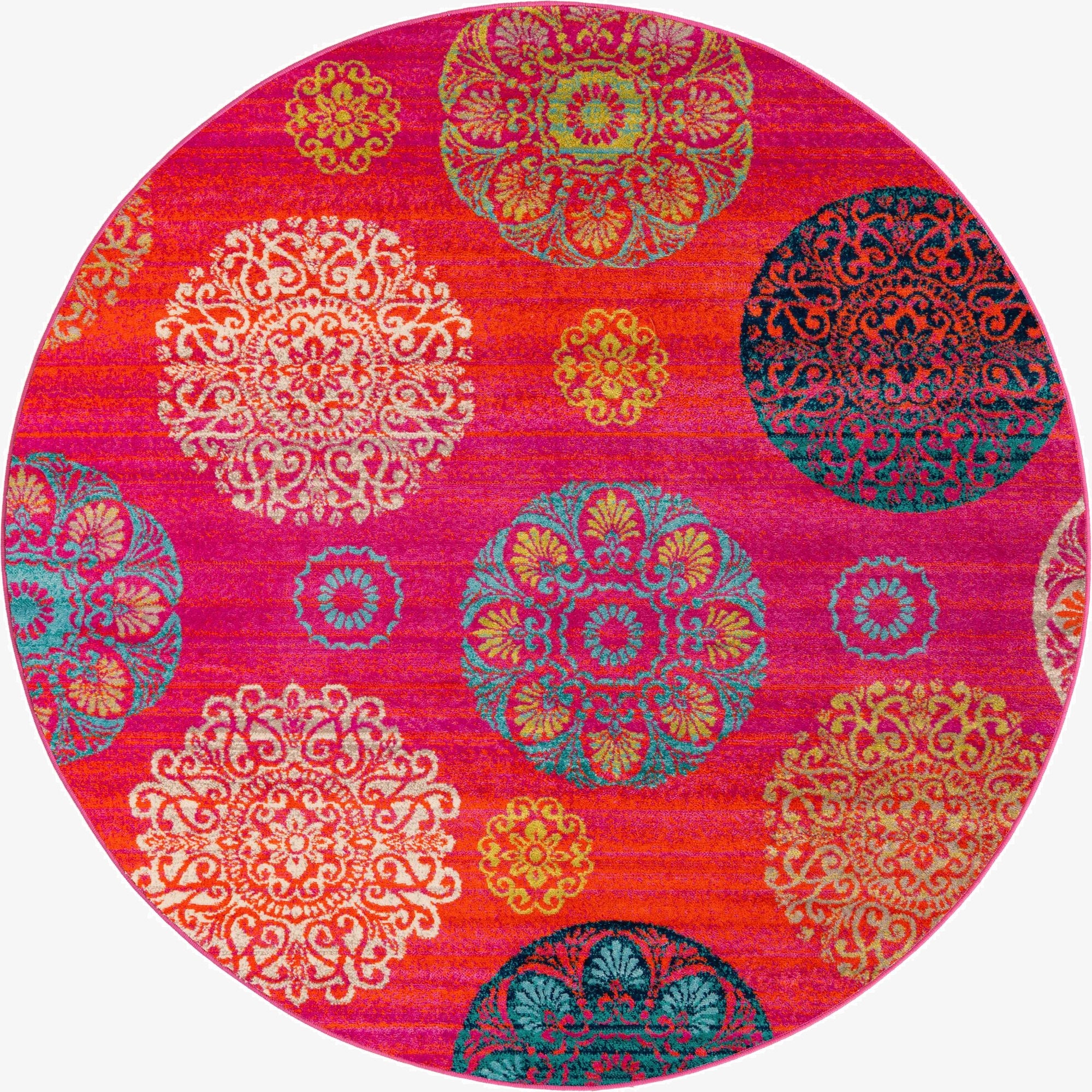 7' x 7' Azalea Round Rug