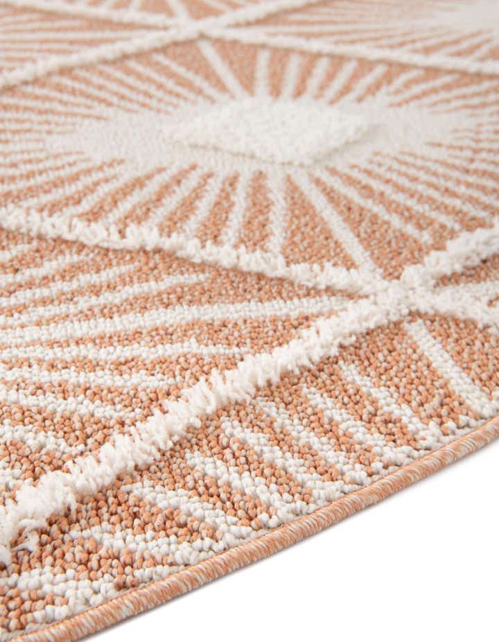 4' x 4' Boho Round Rug