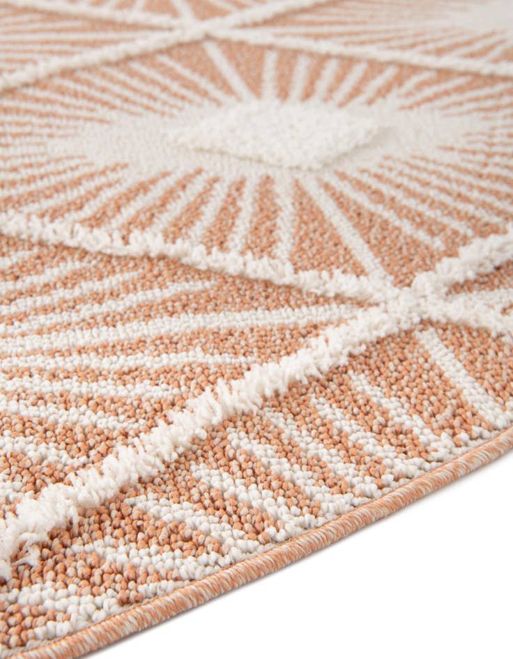 Detail image of 7' 10 x 7' 10 Boho Round Rug