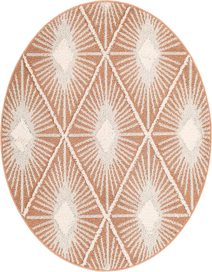 Detail image of 5' 3 x 5' 3 Boho Round Rug