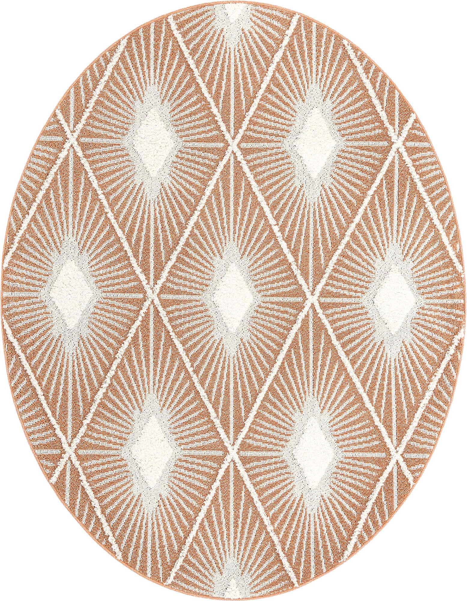 7' 10 x 7' 10 Boho Round Rug