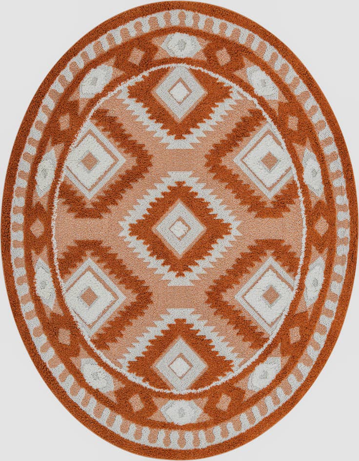 Detail image of 7' 10 x 7' 10 Boho Round Rug