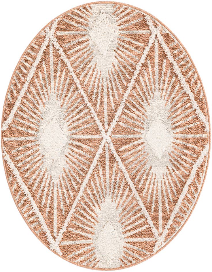 Detail image of 4' x 4' Boho Round Rug
