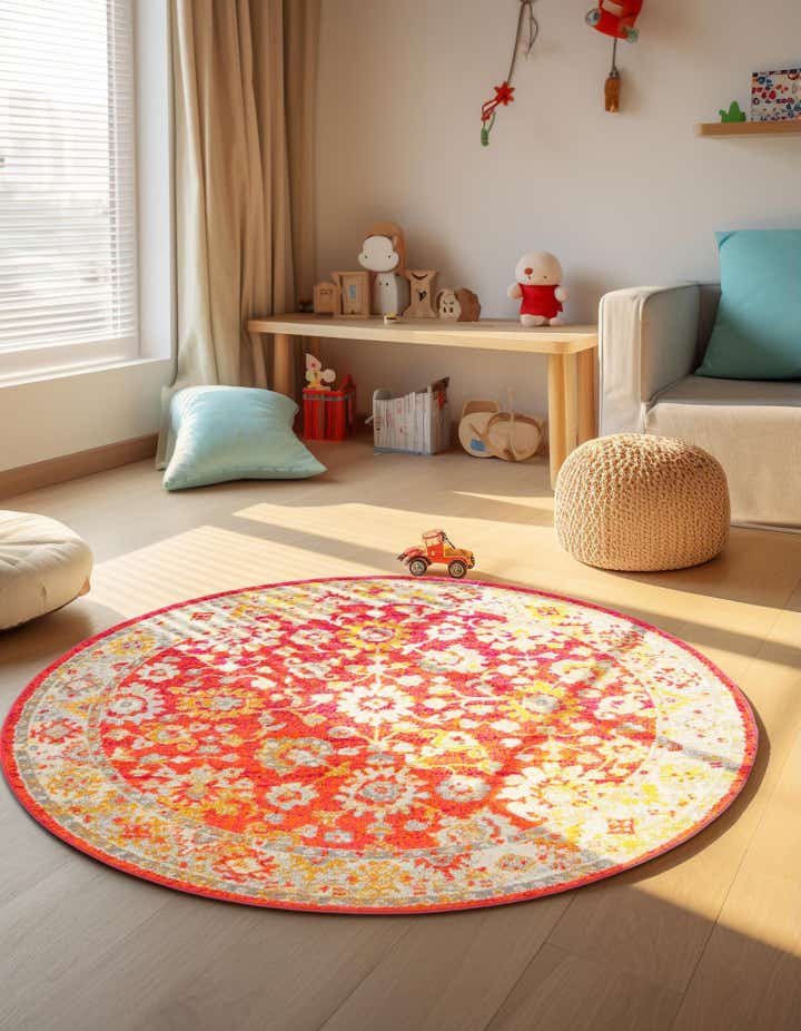 3' x 3' Carrington Round Rug