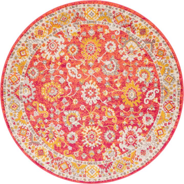 6' x 6' Carrington Round Rug