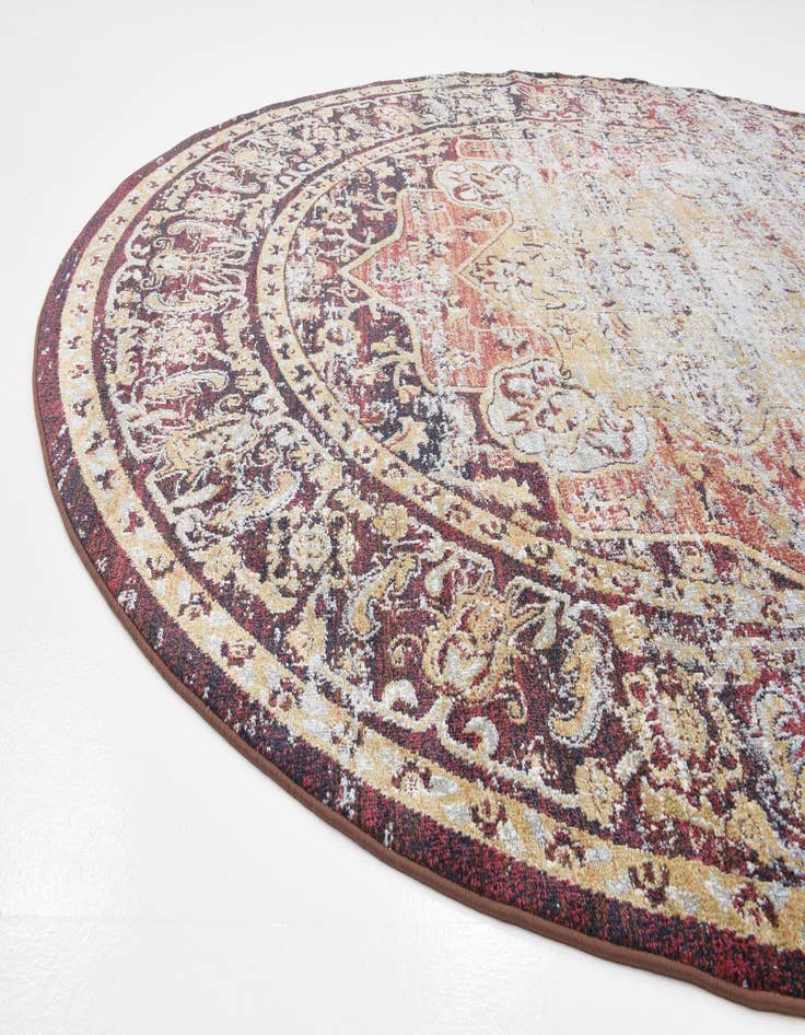 Detail image of 8' x 8' Charlotte Round Rug