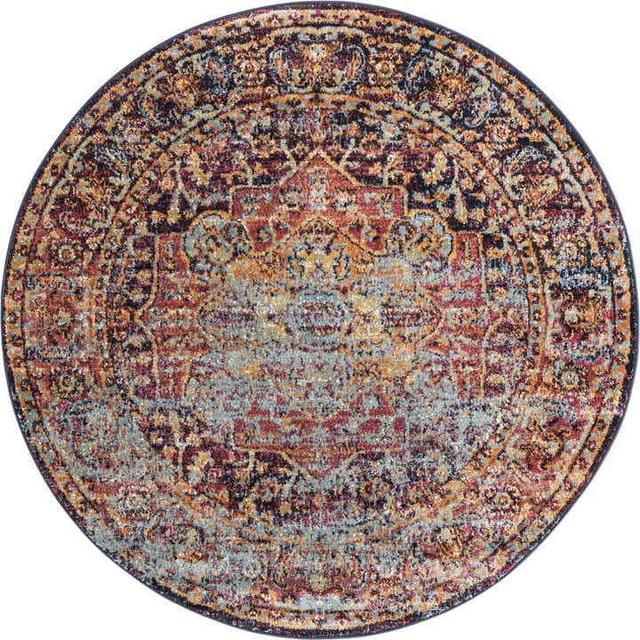 5' x 5' Charlotte Round Rug