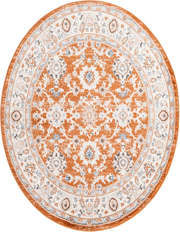 Detail image of 5' 3 x 5' 3 Charlotte Round Rug