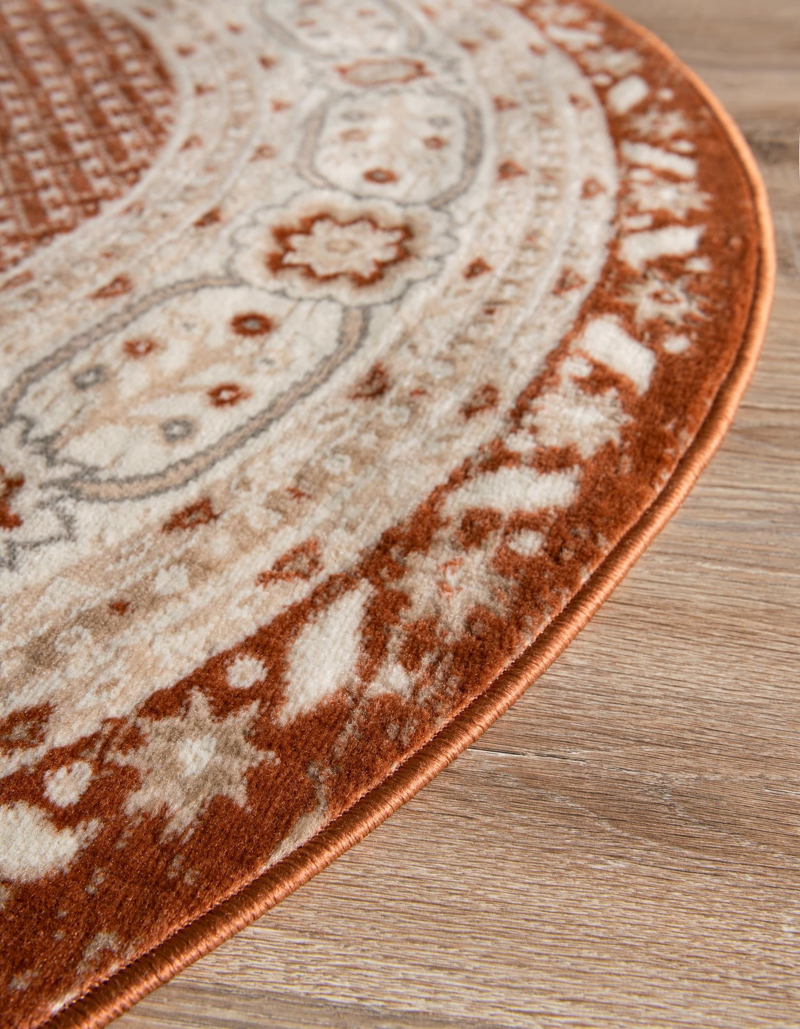 5' 3 x 5' 3 Charlotte Round Rug