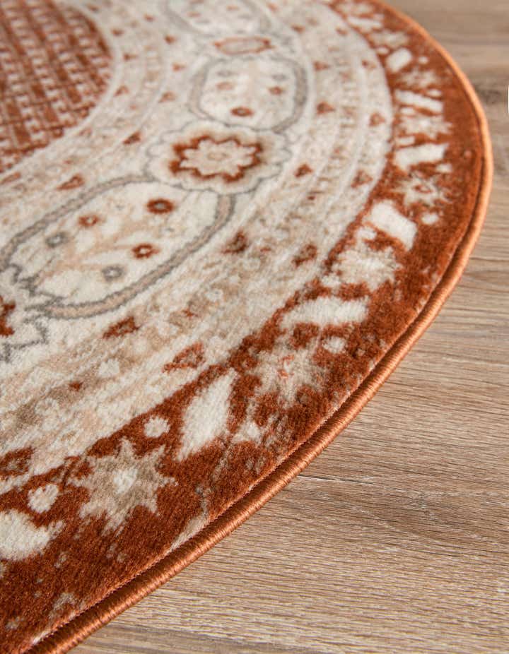 5' 3 x 5' 3 Charlotte Round Rug