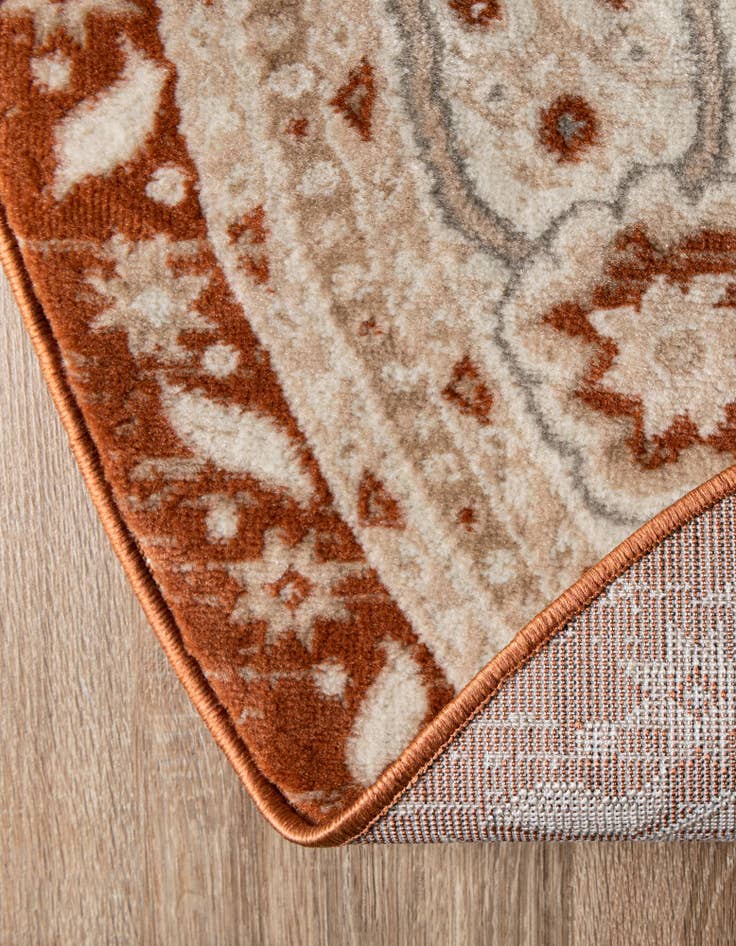 Detail image of 5' 3 x 5' 3 Charlotte Round Rug