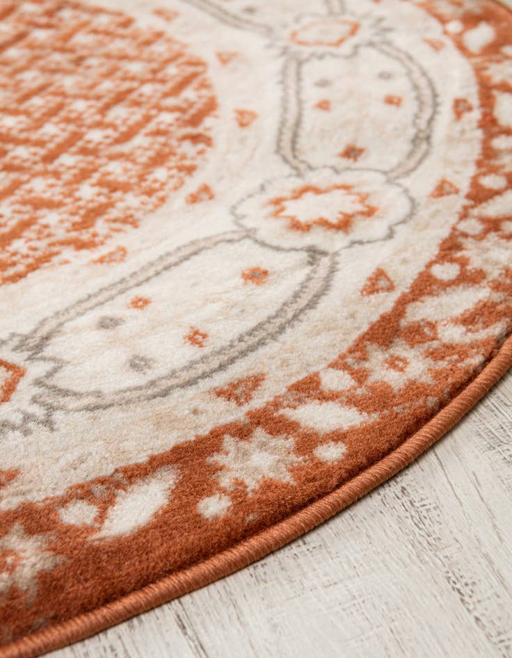 Detail image of 7' 10 x 7' 10 Charlotte Round Rug