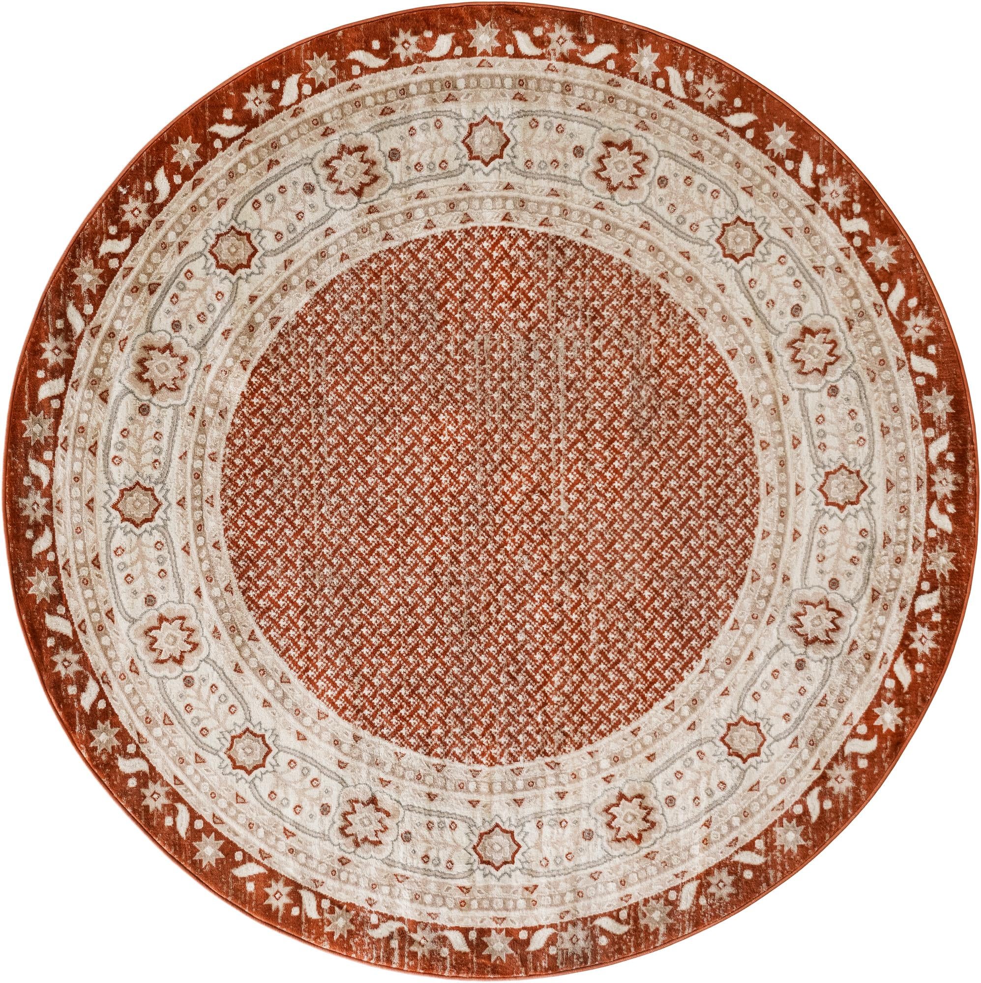 7' 10 x 7' 10 Charlotte Round Rug