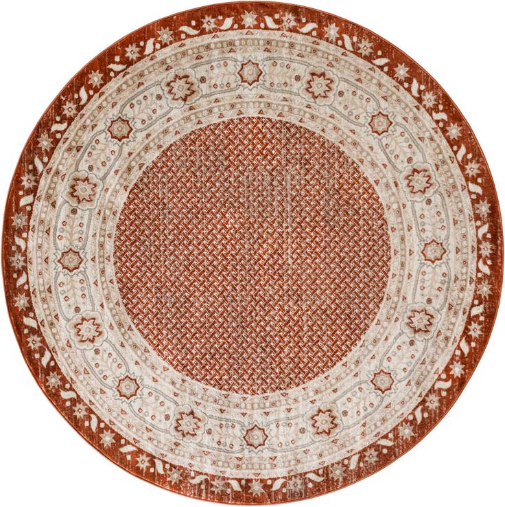 Detail image of 7' 10 x 7' 10 Charlotte Round Rug