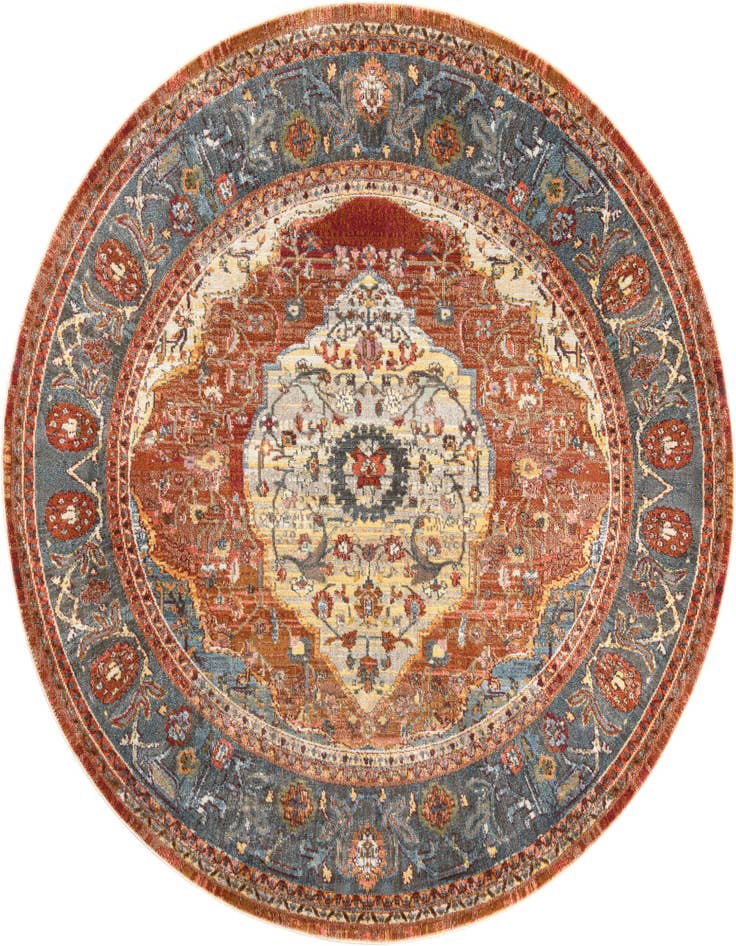 Detail image of 7' x 7' Havana Round Rug