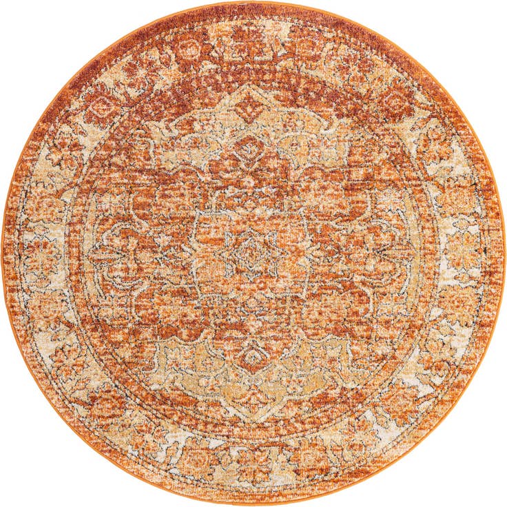 Detail image of 5' x 5' Isabella Round Rug