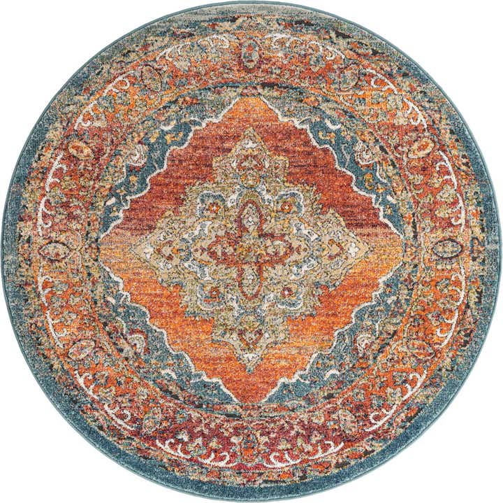155cm x 155cm Isabella Rond Vloerkleed