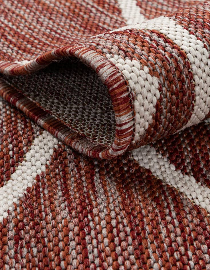 Detail image of 6' 7 x 6' 7 Easy-Clean Jill Zarin Turks and Caicos Indoor / Outdoor Round Rug