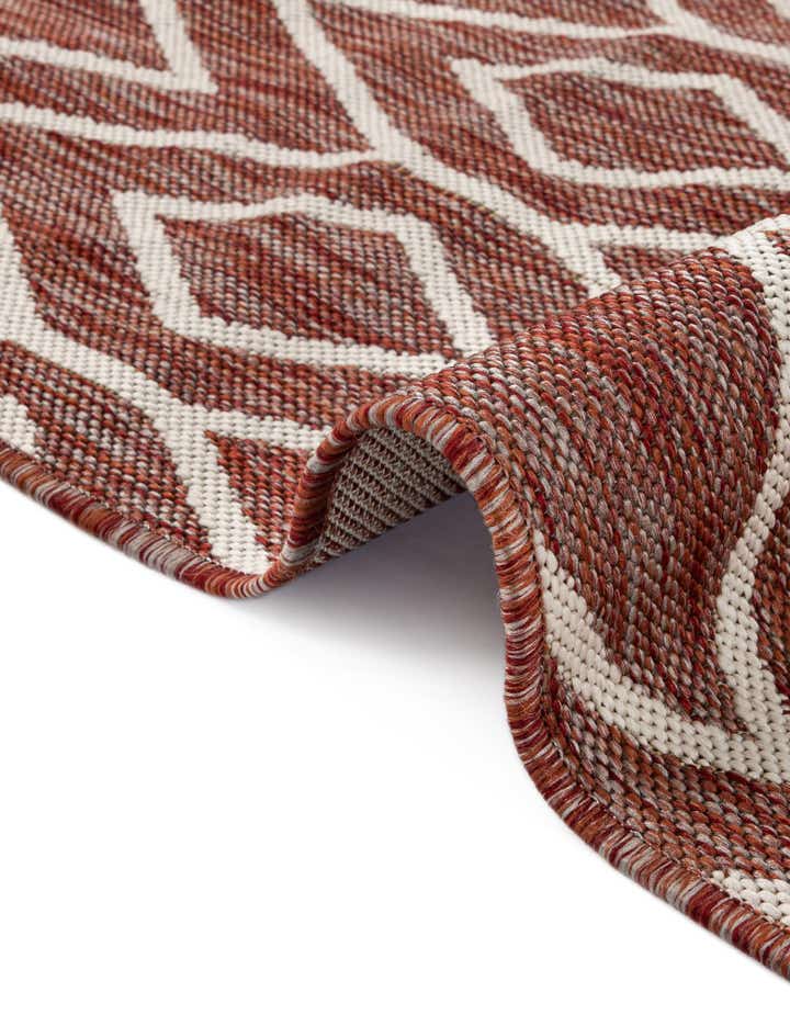 6' 7 x 6' 7 Easy-Clean Jill Zarin Turks and Caicos Indoor / Outdoor Round Rug