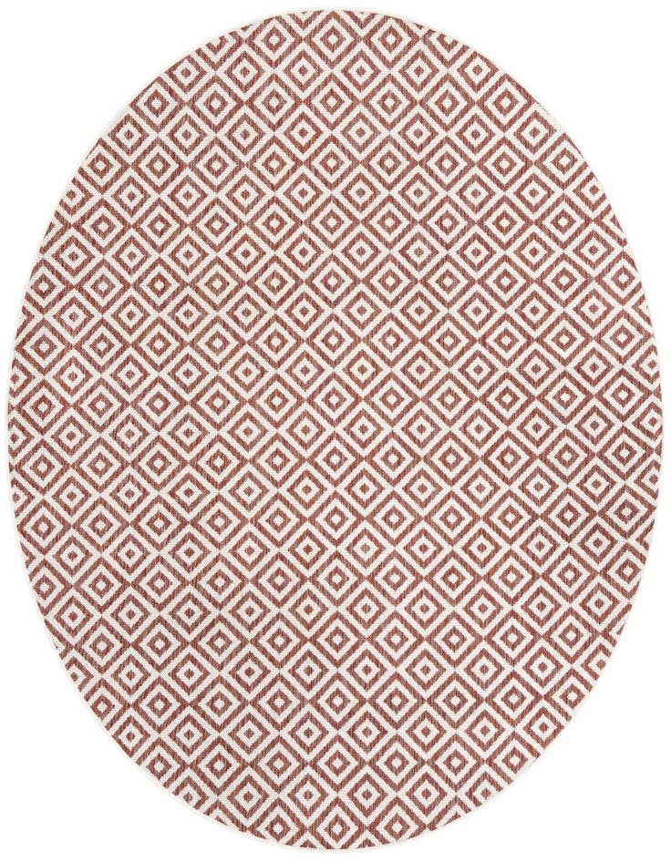 Detail image of 7' x 7' Easy-Clean Jill Zarin Indoor / Outdoor Round Rug