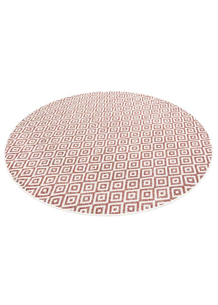 7' x 7' Easy-Clean Jill Zarin Indoor / Outdoor Round Rug