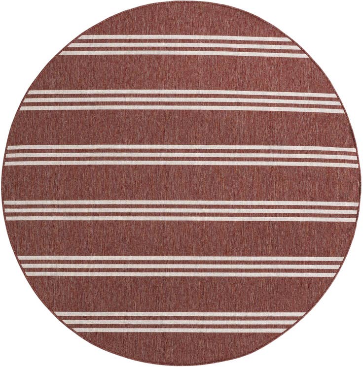 Detail image of 7' x 7' Easy-Clean Jill Zarin Indoor / Outdoor Round Rug