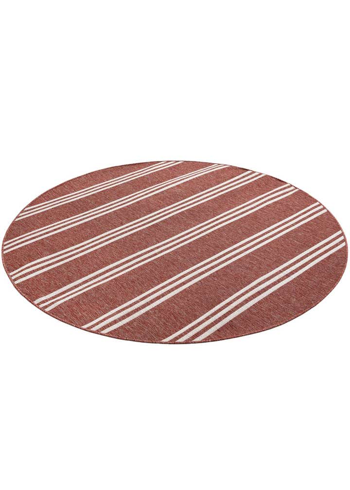 7' x 7' Easy-Clean Jill Zarin Indoor / Outdoor Round Rug