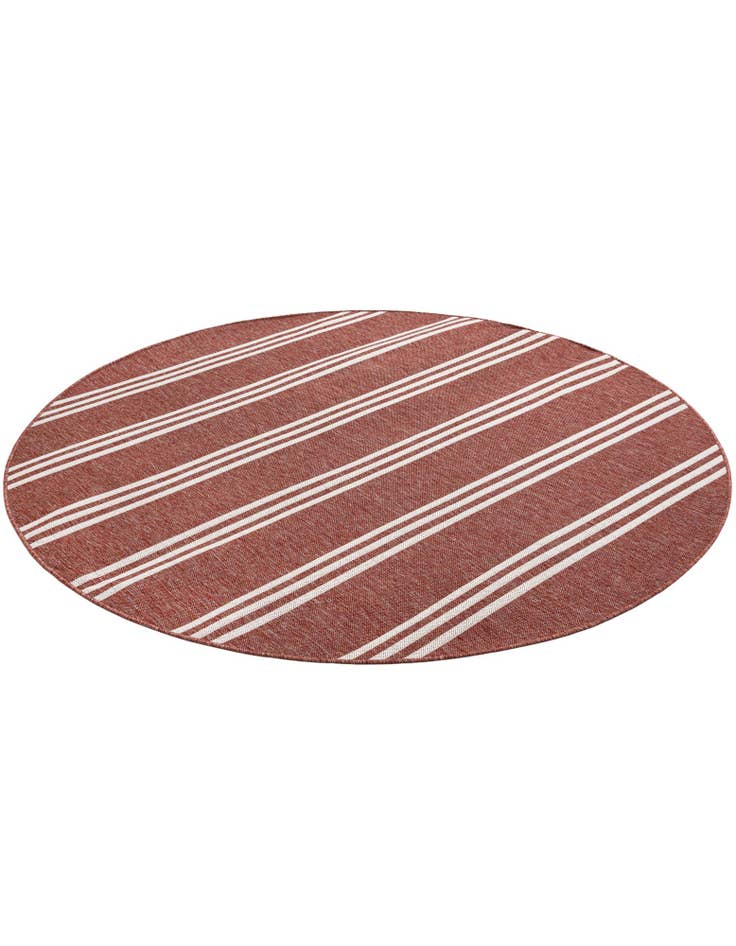 Detail image of 7' x 7'  Washable Jill Zarin Indoor / Outdoor Round Rug