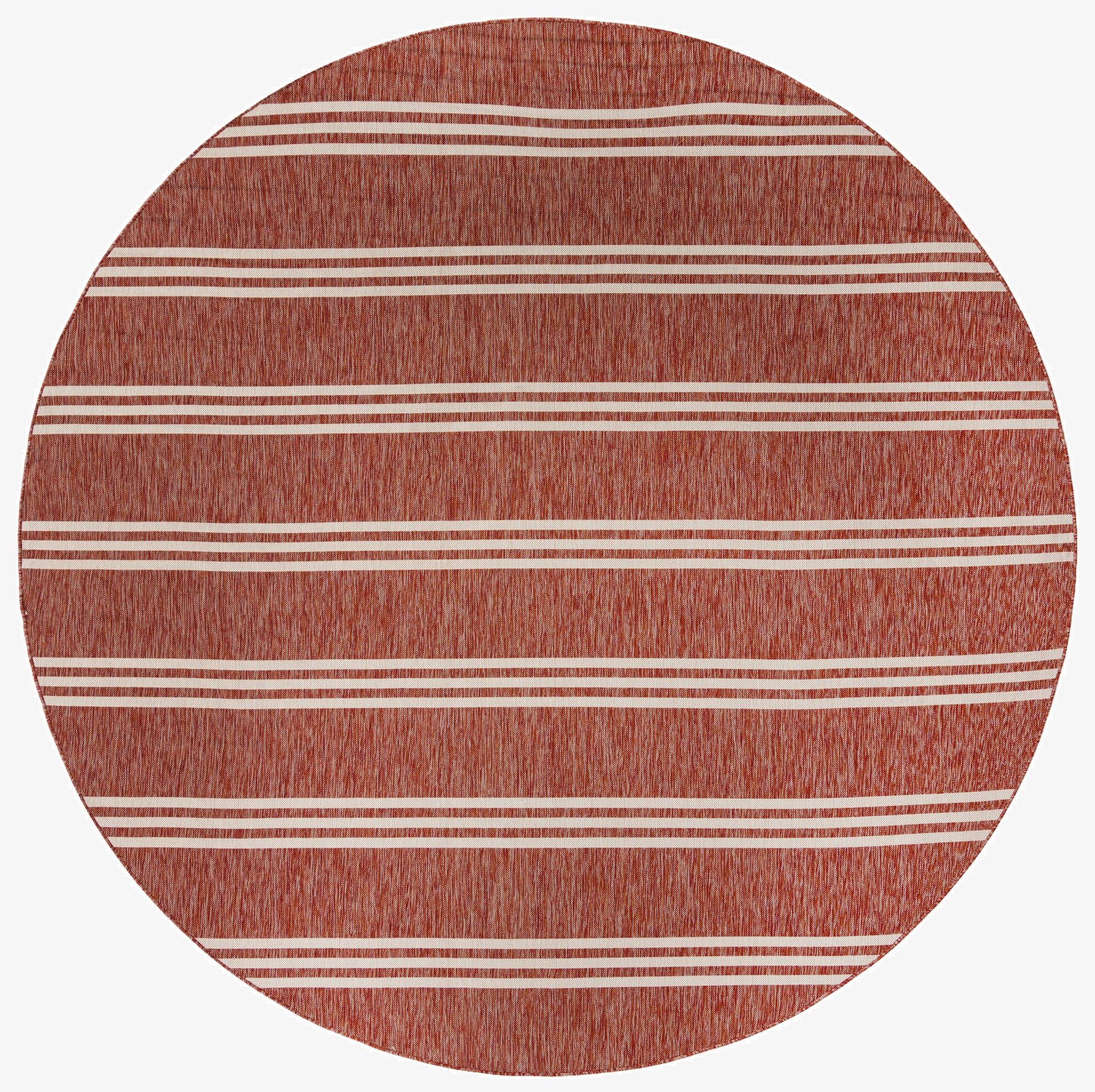 Primary image 10' 8 x 10' 8  Washable Jill Zarin Anguilla Indoor / Outdoor Round Rug