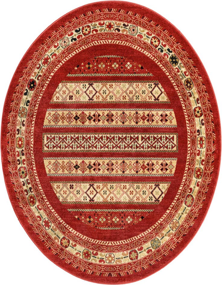 Detail image of 6' x 6' Kashkuli Gabbeh Round Rug