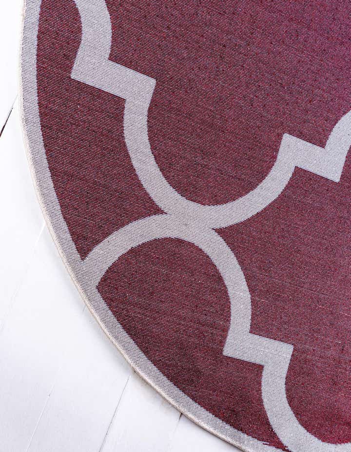 8' x 8' Lattice Round Rug