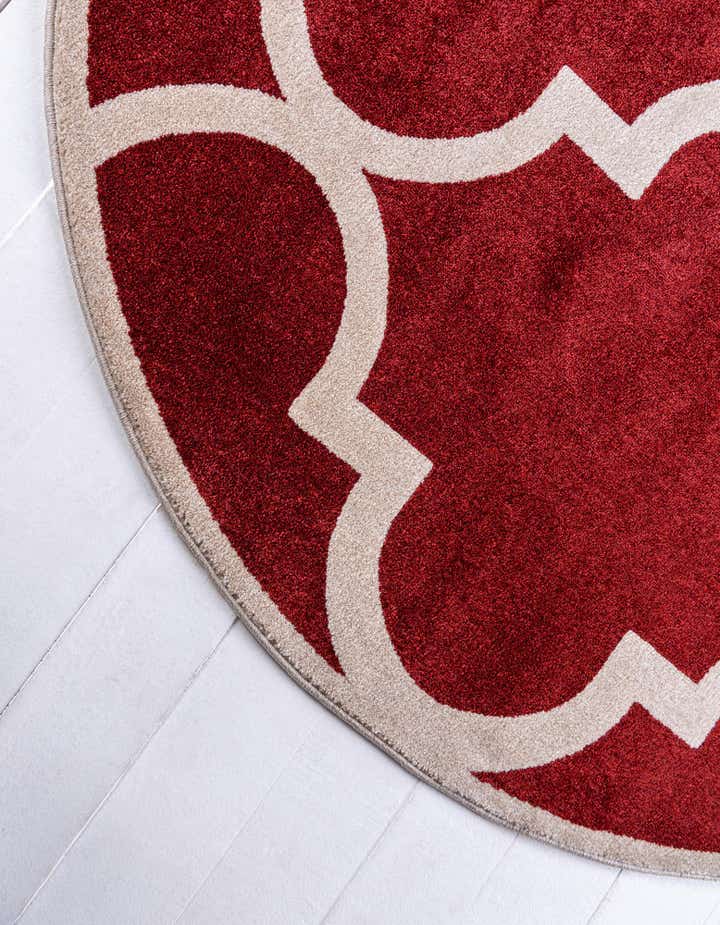 8' x 8' Lattice Round Rug