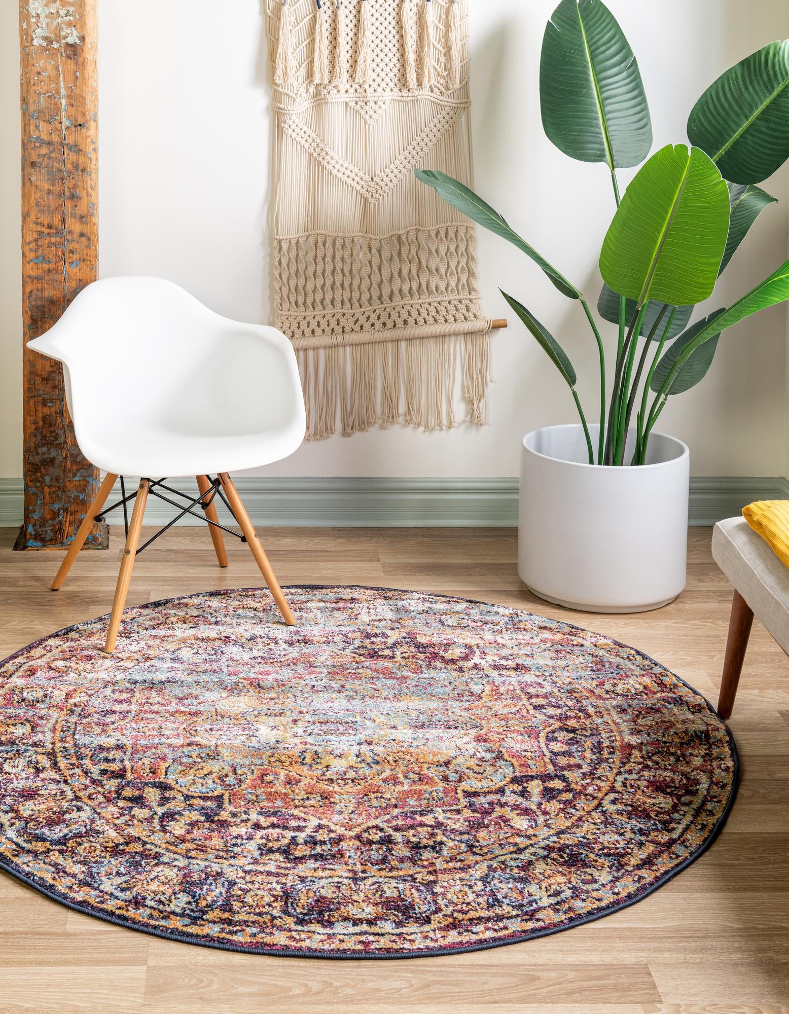 5' x 5' Lexington Round Rug