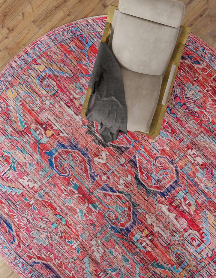 7' 3 x 7' 3 Maahru Round Rug