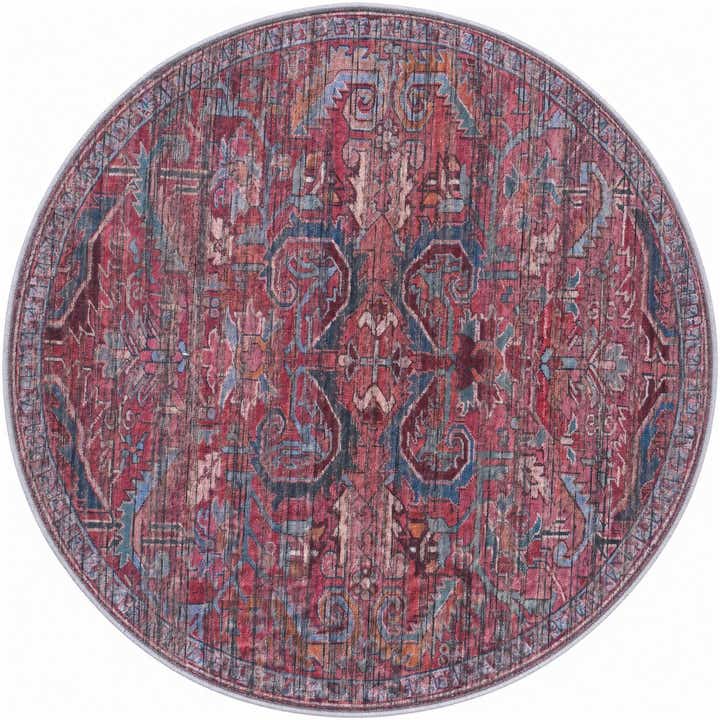 125cm x 125cm Maahru Alfombra redondo