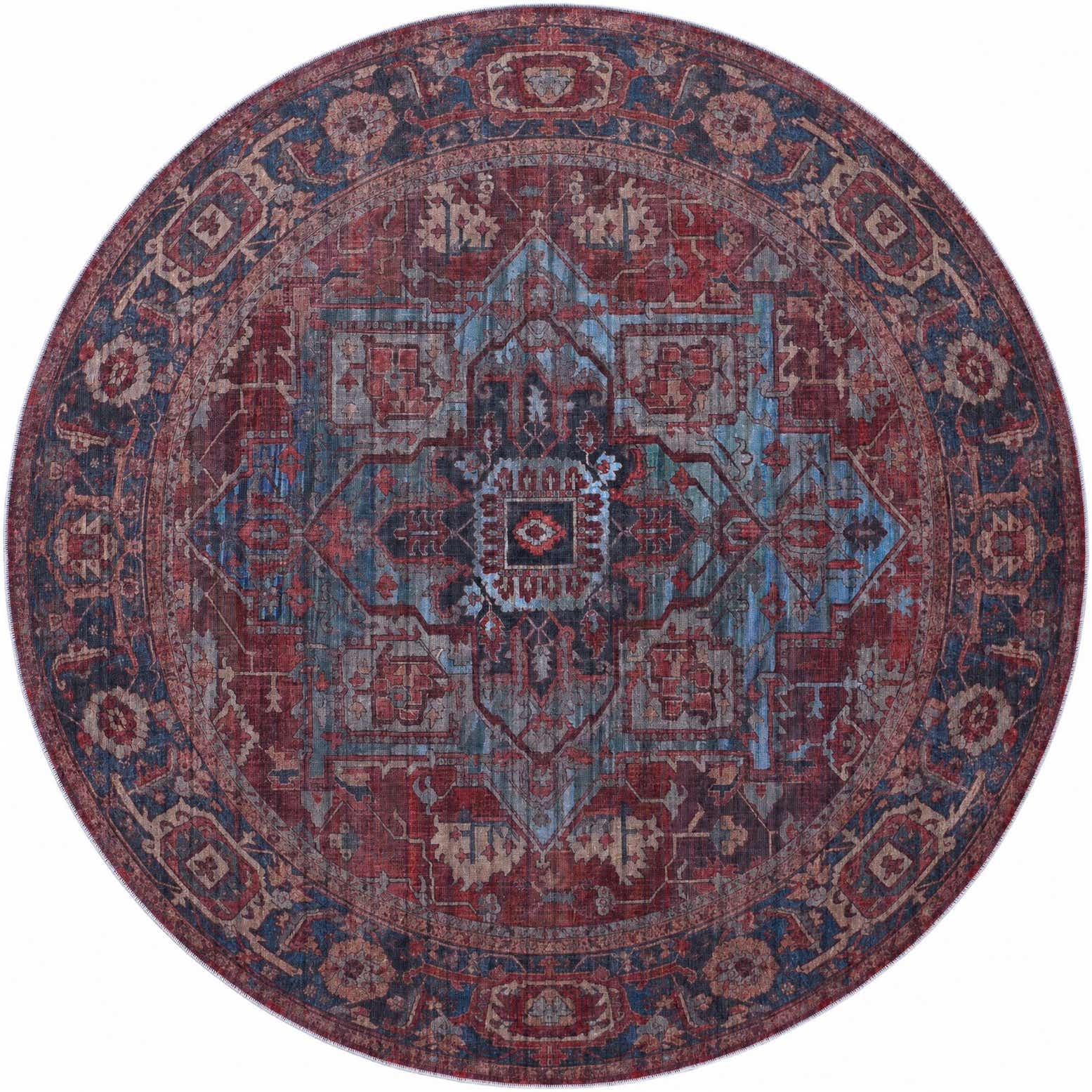 7' 3 x 7' 3 Maahru Round Rug
