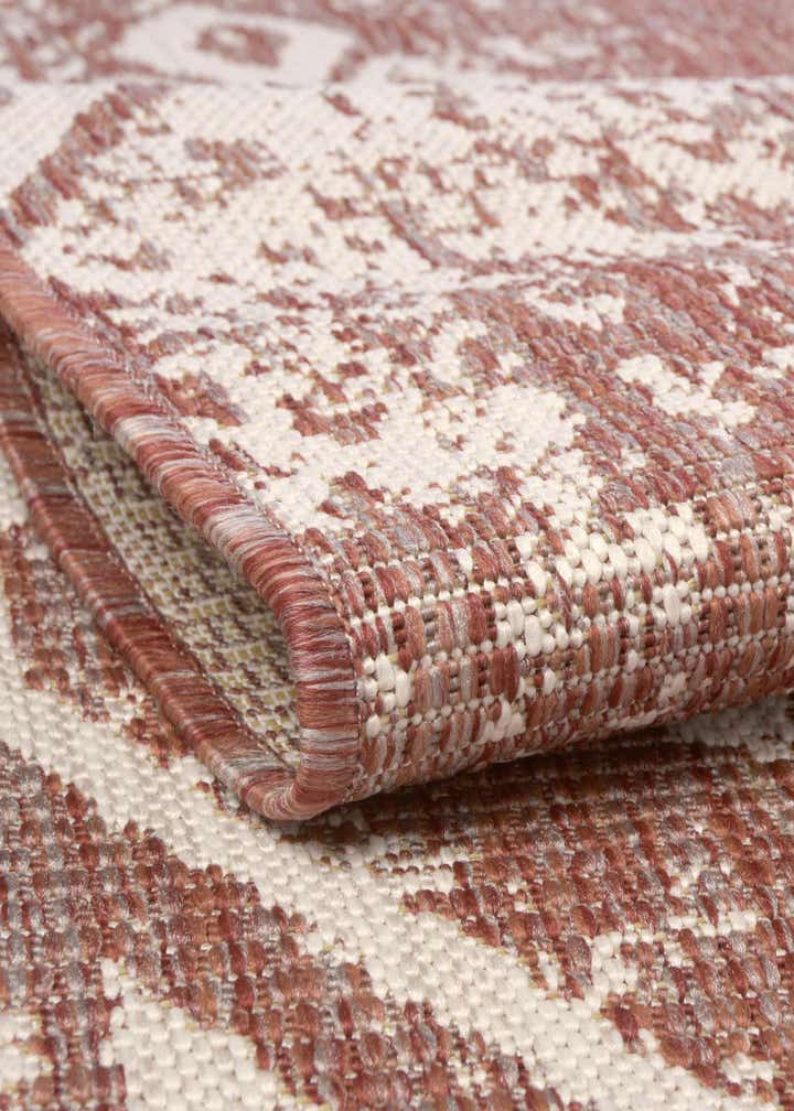 10' 8 x 10' 8 Easy-Clean Bohemian Indoor / Outdoor Round Rug