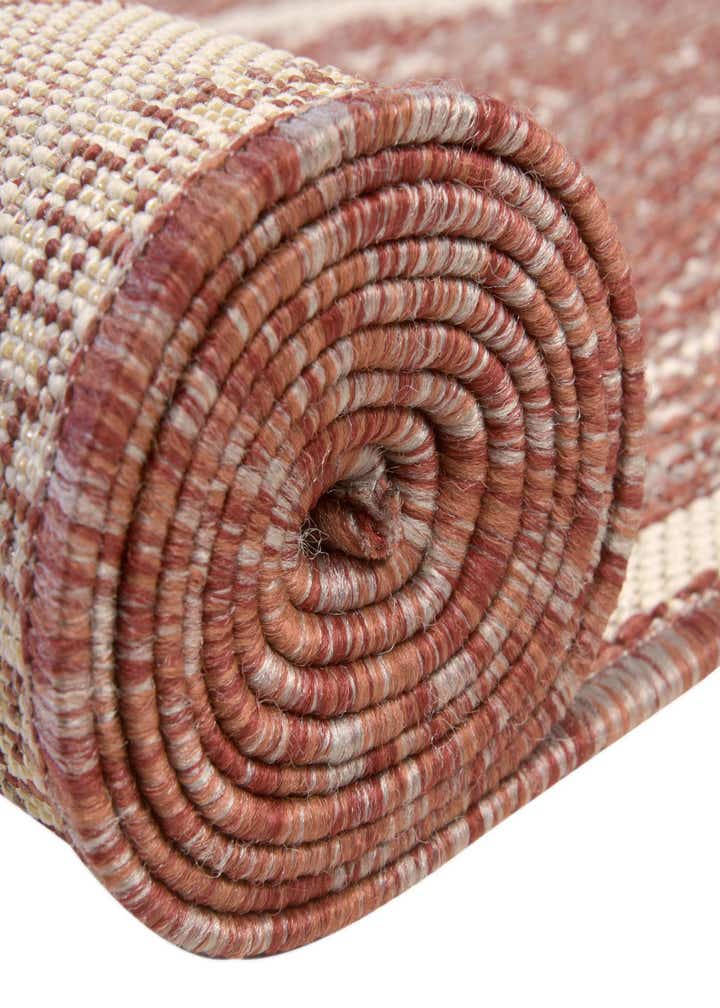 10' 8 x 10' 8 Easy-Clean Bohemian Indoor / Outdoor Round Rug