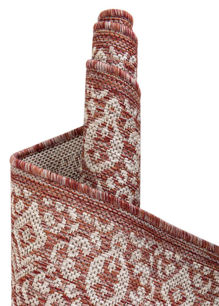 4' x 4' Easy-Clean Border Indoor / Outdoor Round Rug