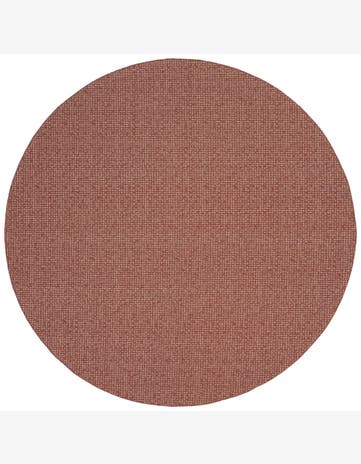 13' x 13' Easy-Clean Checkered Indoor / Outdoor Round Rug