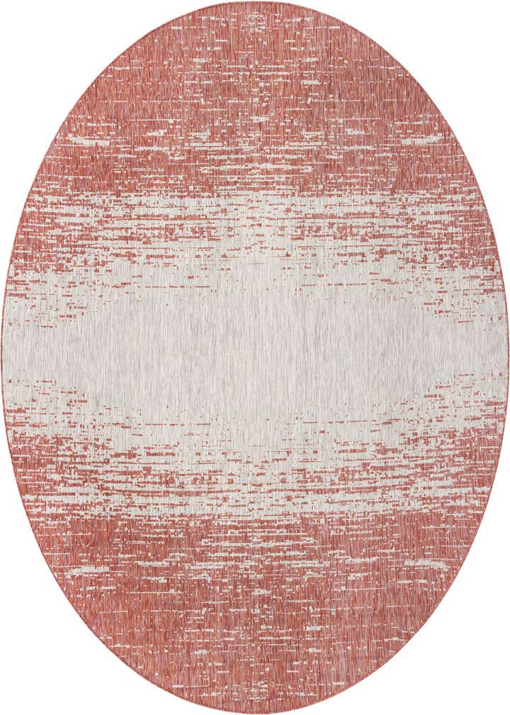 10' 8 x 10' 8 Easy-Clean Modern Indoor / Outdoor Round Rug